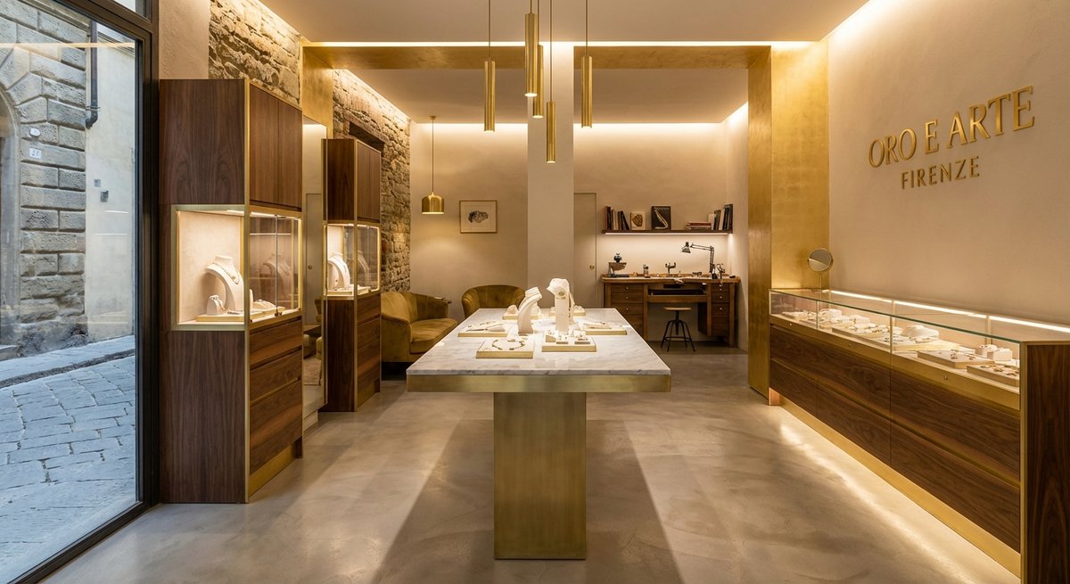 Laboratorio artigianale GOGO Gioielli nel cuore dell'Italia